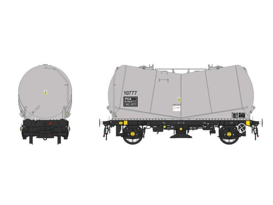 Heljan 1064 PCA Tank Wagon BCC Grey 10777 O Gauge