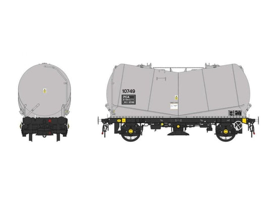 Heljan 1067 PCA Tank Wagon BCC Grey 10749 O Gauge