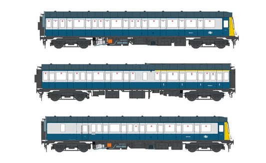 Heljan 1178 Class 117 BR blue/grey 3-car set * PRE ORDER £891.65 *