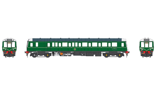 Heljan 1210 Class 121 Diesel Railcar W55021 BR Green W/Speed Whiskers * PRE ORDER £ 313.65 *