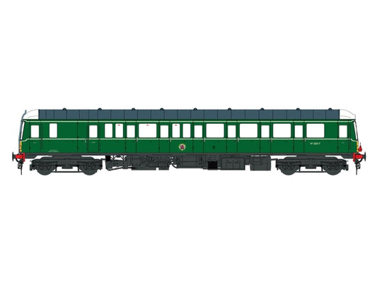 Heljan 1262 Class 122 W55003 BR Green w/Small Yellow Panels TT120 Scale *PRE ORDER £161.49*