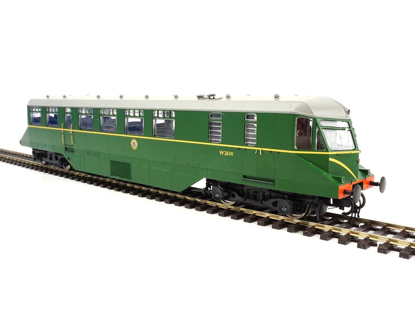 Heljan 19409 AEC Railcar 23 GWR Chocolate/Cream, OO Gauge