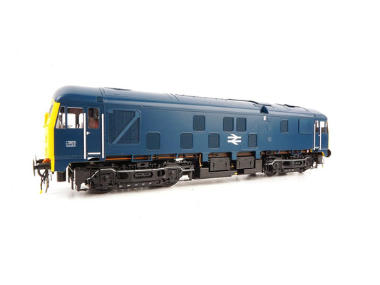 Heljan 2453 Class 24/0 Unnumbered BR Blue Full Yellow Ends O Gauge
