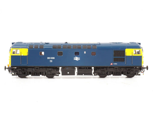 Heljan 2625 Class 26 039 Twin Headlights BR Blue FYE, OO Gauge