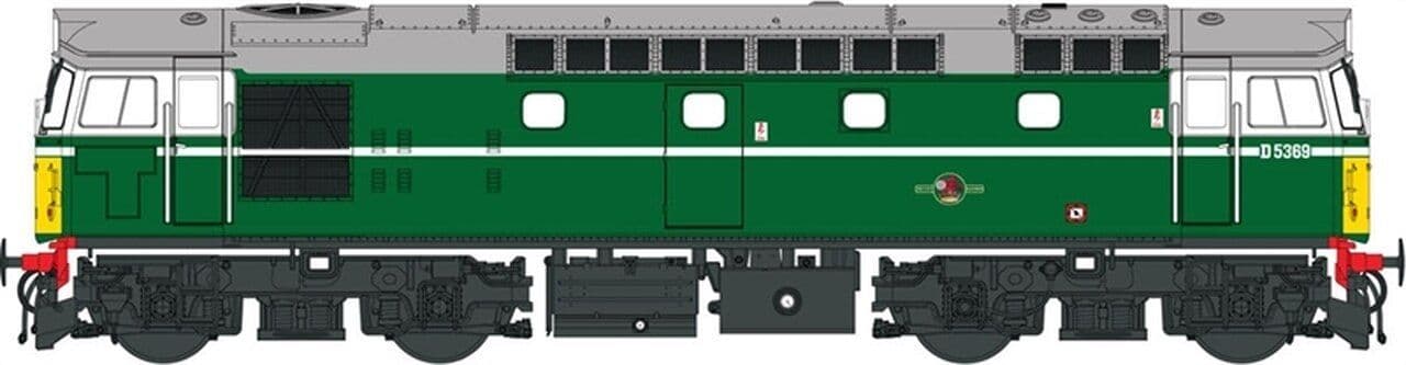 Heljan 2731 Cl27 D5369 BR green with SYE (V3) *LAST FEW*