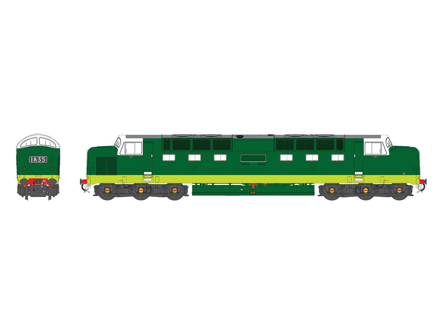Heljan 5540 Class 55 D9006 BR Green TT120 Scale *PRE ORDER £161.49*