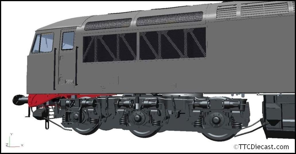 Heljan 5603 Class 56 in Railfreight Red Stripe livery, O Gauge