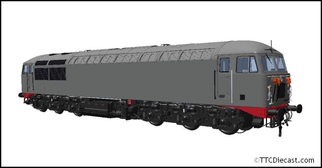 Heljan 5607 Class 56 in LoadHaul black and orange - unnumbered, O Gauge
