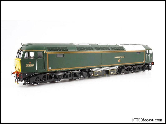 Heljan 5711 Class 57 604 'Pendennis Castle' GWR Pristine Lined Green - OO Gauge *LAST ONE*