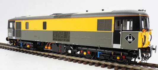 Heljan 7305 Class 73 BR Civil Engineers Grey/Yellow Unnumbered , O Gauge