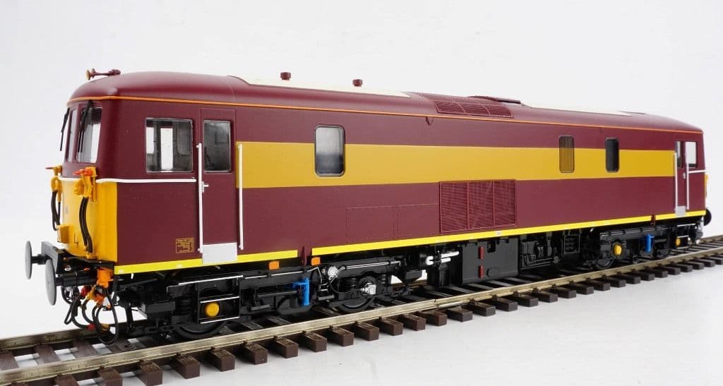 Heljan 7308 Class 73 EW&S Red/Gold Unnumbered , O Gauge
