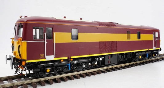 Heljan 7308 Class 73 EW&S Red/Gold Unnumbered , O Gauge