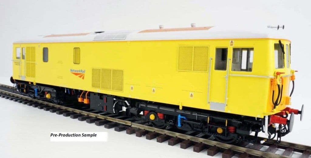 Heljan 7309 Class 73 73212 Network Rail Yellow , O Gauge