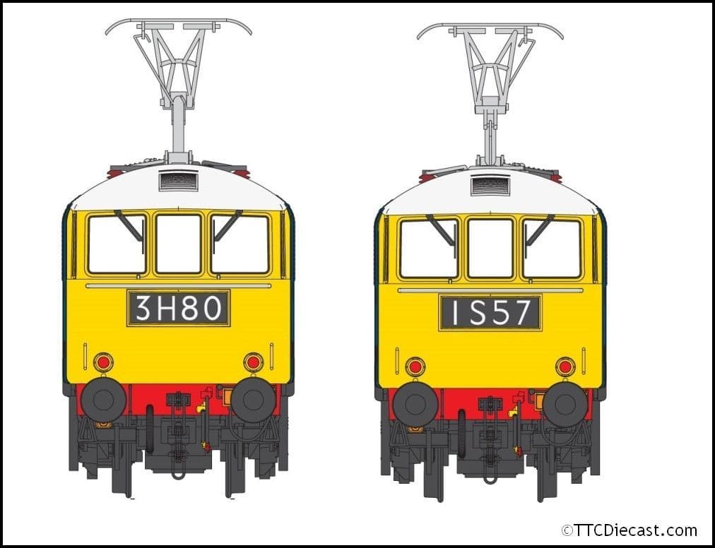 Heljan 8652 Class 86 BR blue E3178 with FYE, white cab roof, OO Gauge *LAST FEW*