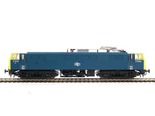 Heljan 8653 Class 86 BR Rail blue E3146 BR logo, FYE, white cab roof, OO Gauge *LAST FEW*