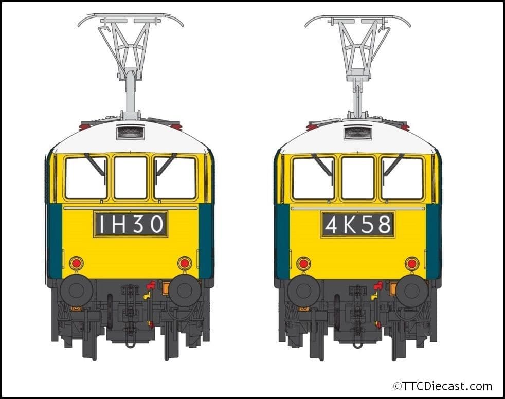 Heljan 8653 Class 86 BR Rail blue E3146 BR logo, FYE, white cab roof, OO Gauge *LAST FEW*