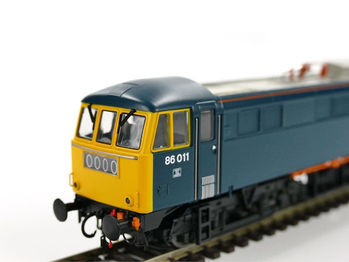 Heljan 8659 Class 86 011 BR Blue FYE w/Orange Cantrail Stripe - OO Gauge