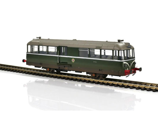 Heljan 8709 WM Railbus E79964 BR Green w/Speed Whiskers Weathered , OO Gauge