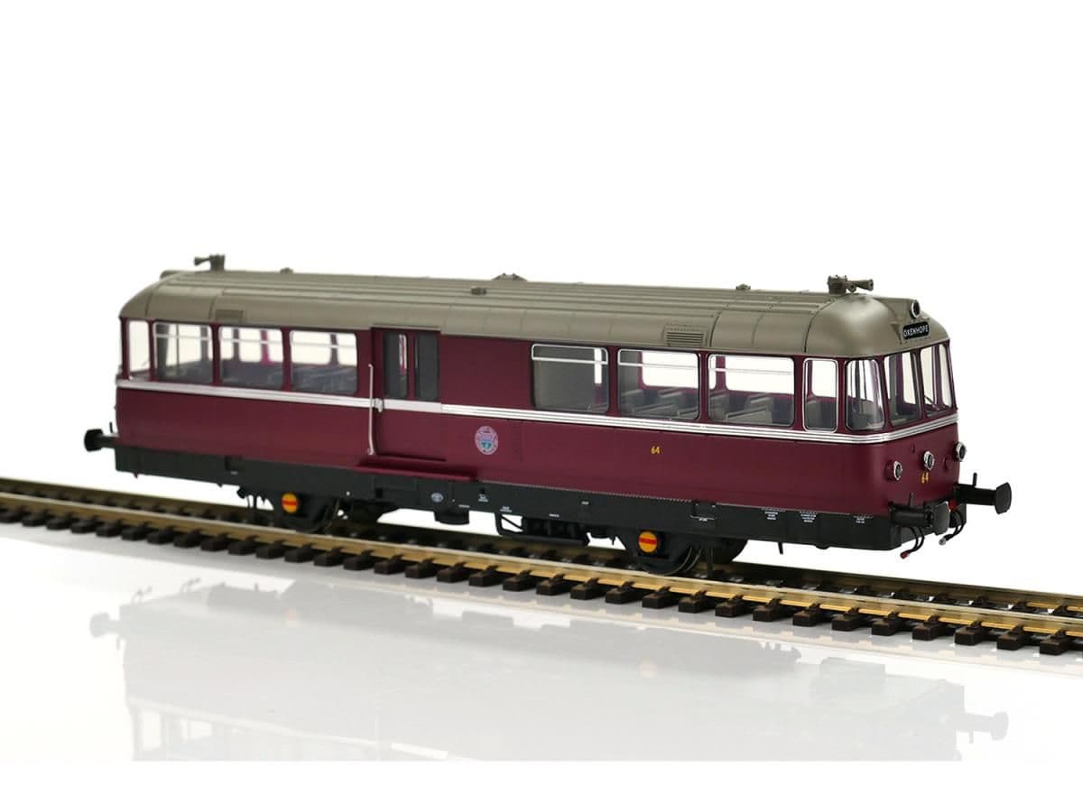 Heljan 8713 WM Railbus KWVR No.64 Red, OO Gauge *LAST ONE* – TTCDiecast.com