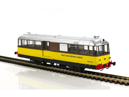 Heljan 8714 WM Railbus DB999507 BR Brown/Yellow Track Recording Car , OO Gauge
