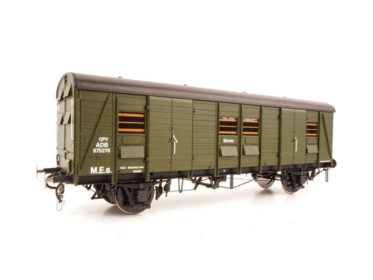 Heljan 9174 CCT ADB975276 BR Departmental Olive (Uneven Planks), O Gauge