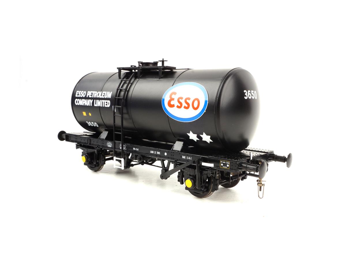 Heljan 1013 35t B Tank Wagon Esso Black Early , O Gauge