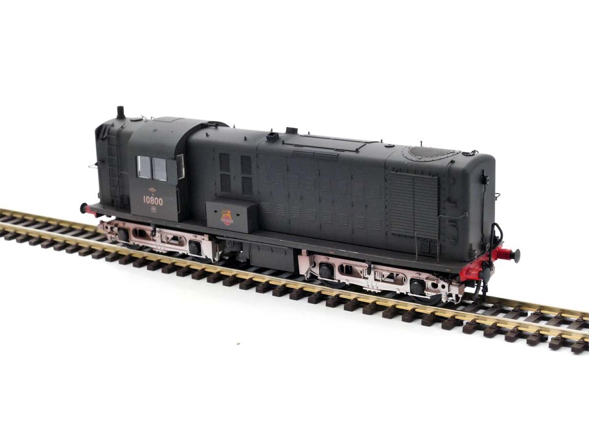 Heljan 1081 NBL 10800 BR Early Black SR/LMR Condition Weathered, OO Gauge