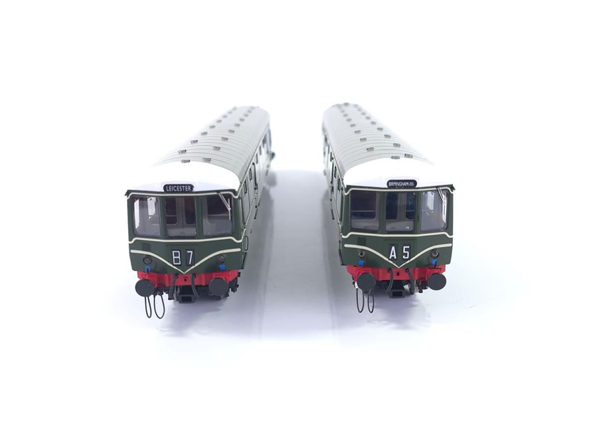 Heljan 1451 Class 104 3 Car DMU M50478/M59186/M50530 BR Green, OO Gauge