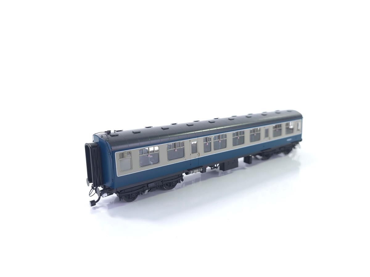 Heljan 1457 Class 104 3 Car DMU BX487 M53424/M59207/M53434 BR Blue/Grey, OO Gauge
