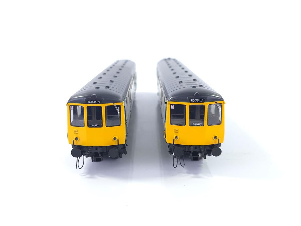 Heljan 1457 Class 104 3 Car DMU BX487 M53424/M59207/M53434 BR Blue/Grey, OO Gauge