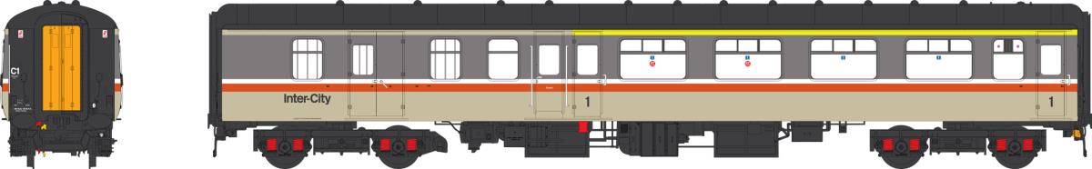 Heljan 2424 British Rail Mk2 - BFK InterCity Executive , O Gauge
