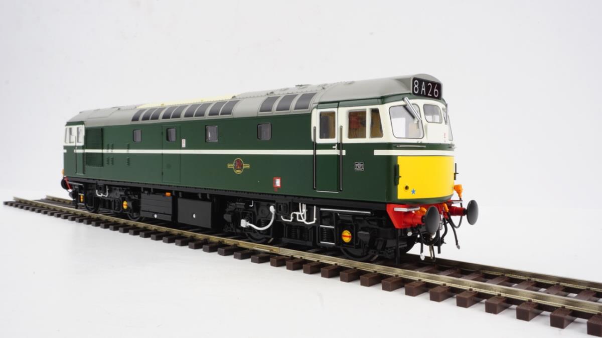 Heljan 2770 Class 27 Unnumbered BR Green SYP, O Gauge