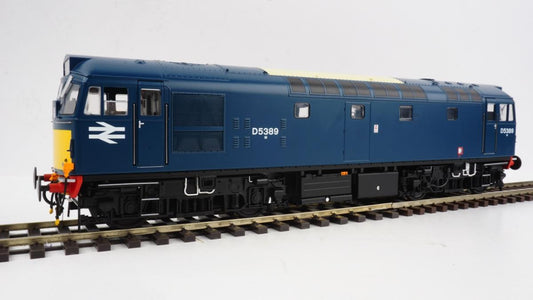 Heljan 2776 Class 27 D5389 BR Early Blue Small Yellow Panels, O Gauge