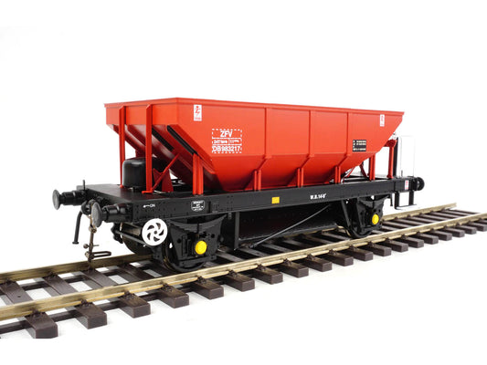 Heljan 4383 ZFV Dogfish Hopper BR Gulf Red DB983217