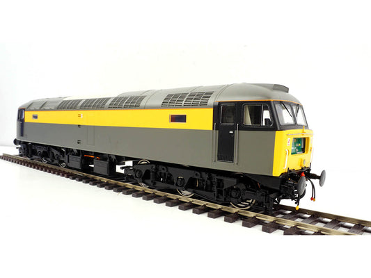 Heljan 4864 Class 47 in Civil Engineers 'Dutch' grey and yellow - unnumbered, O Gauge