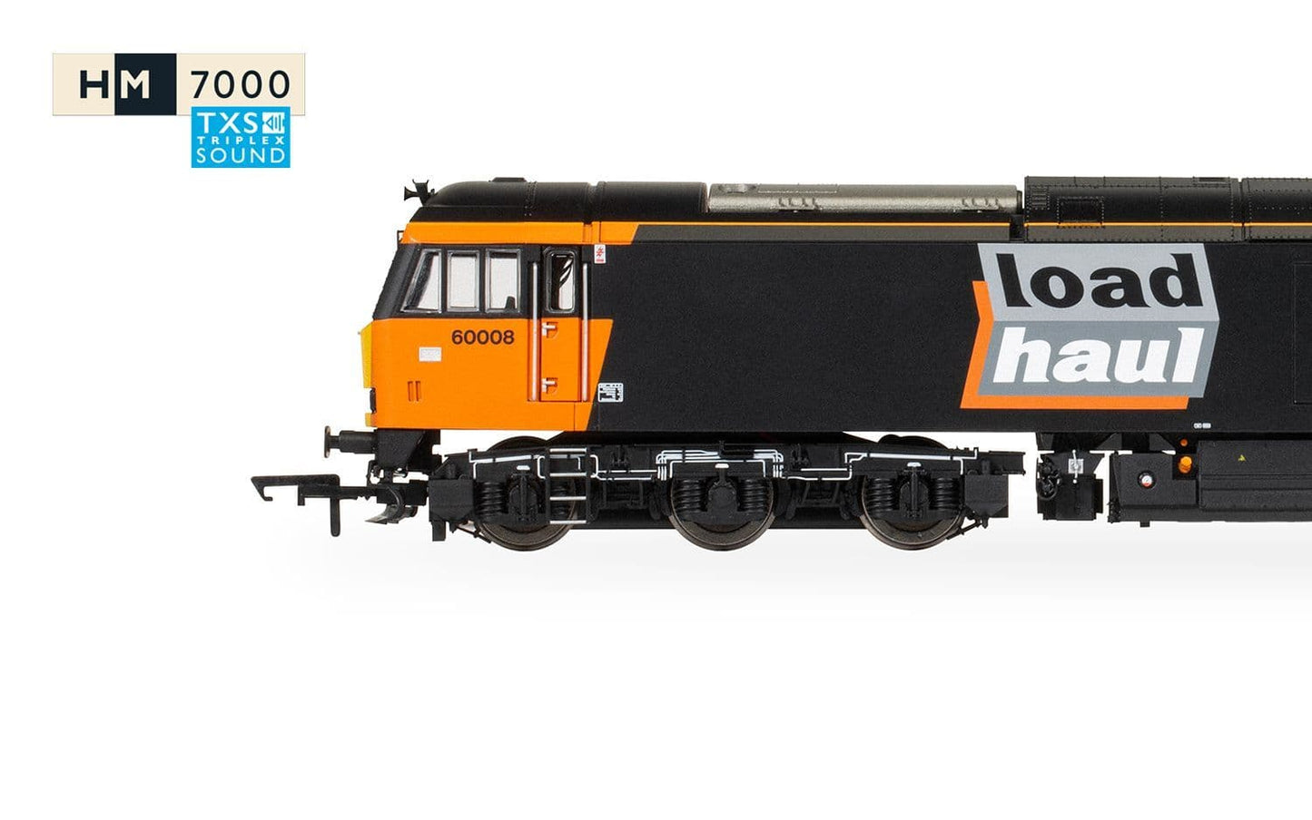Hornby R30354TXS Loadhaul Class 60 Co-Co 60008 Gypsum Queen II - Sound Fitted - Era 9 OO Gauge