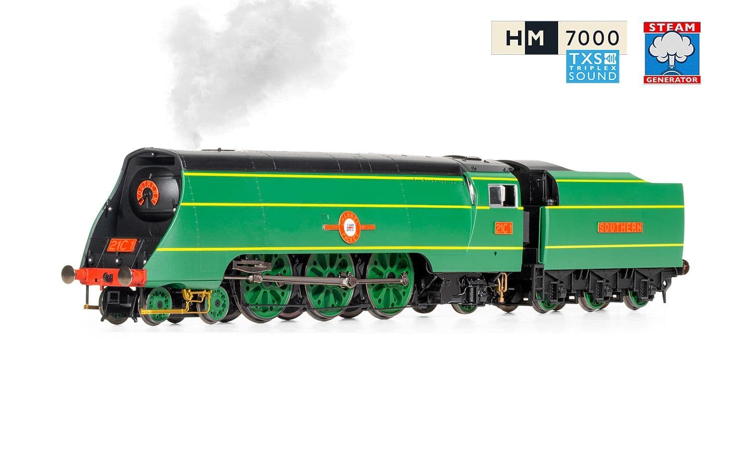 Hornby R30399SS SR - Merchant Navy Class 21C1 Channel Packet Steam Gen ...