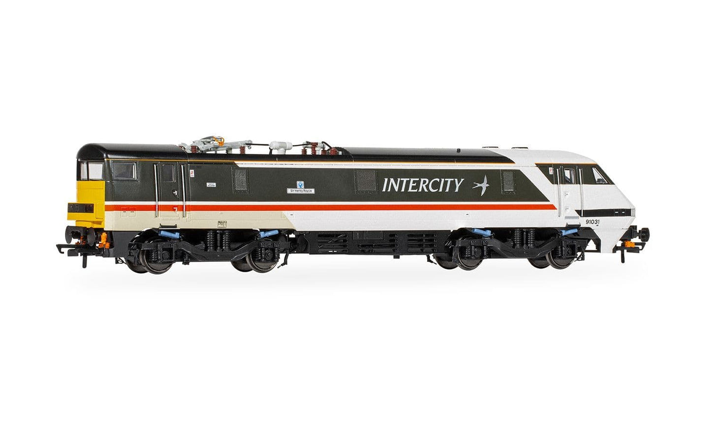 Hornby R30423 BR Intercity Class 91 Sir Henry Royce 91031, OO Gauge