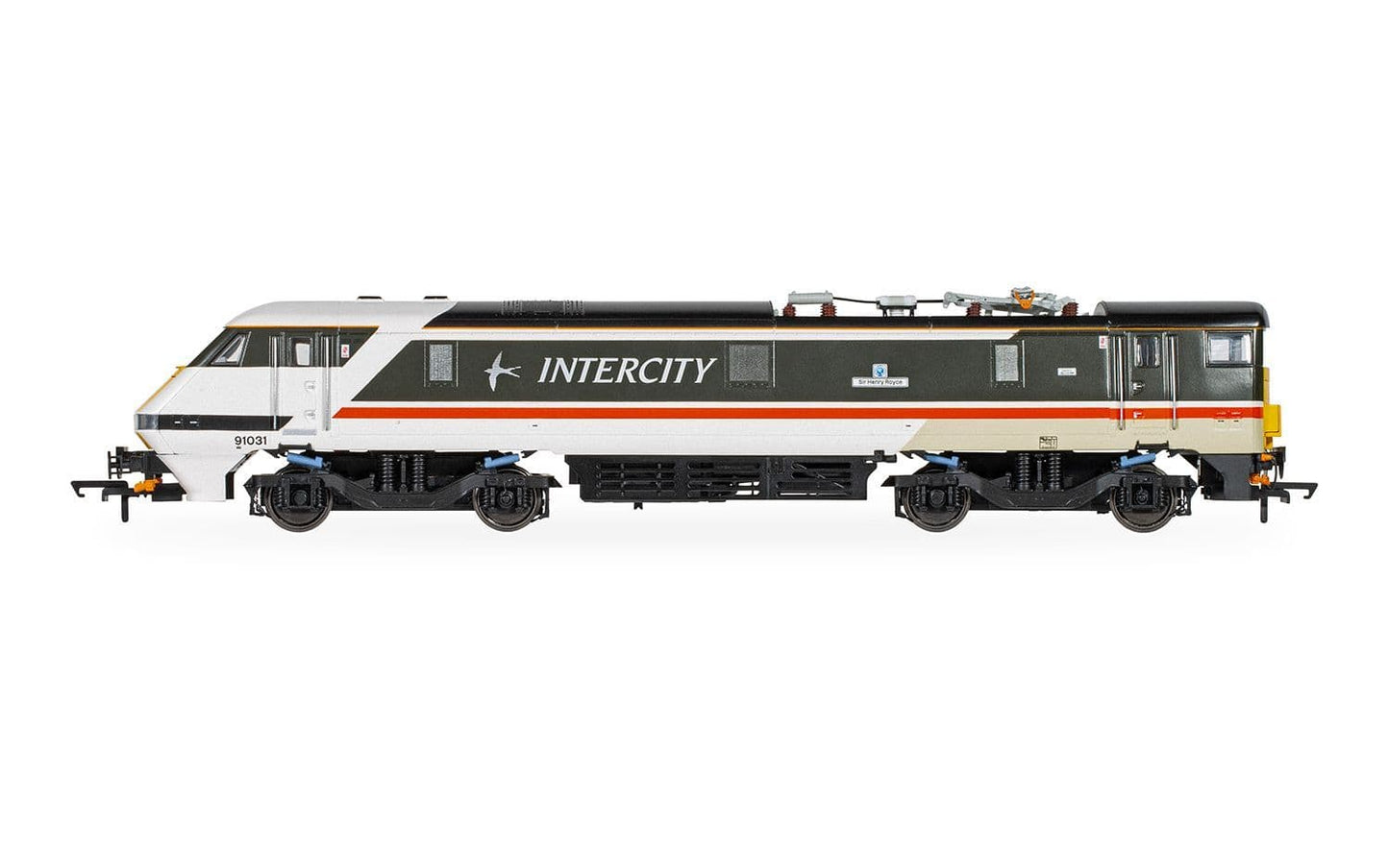 Hornby R30423 BR Intercity Class 91 Sir Henry Royce 91031, OO Gauge