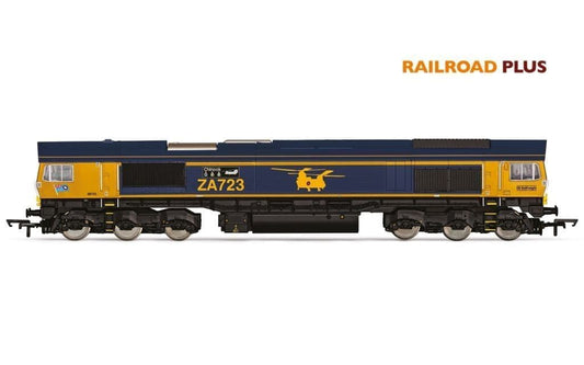 Hornby R30429 RailRoad Plus GBRf Class 66 Chinook 66723, OO Gauge