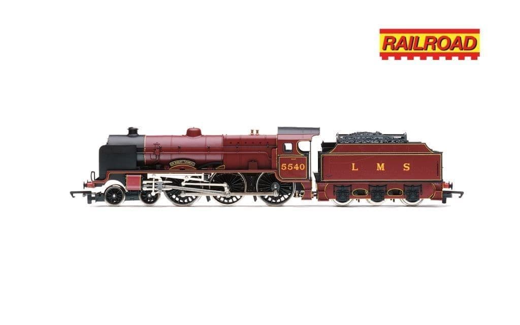 Hornby R30434 RailRoad LMS Patriot Sir Robert Turnbull 5540, OO Gauge - PRE ORDER £134.99