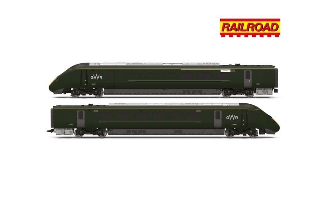 Hornby R30450 RailRoad GWR Class 800 Train Pack 800001, OO Gauge - PRE ORDER £134.99