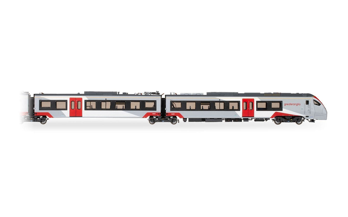 Hornby R3964A Greater Anglia, Class 755/4 'Flirt' 4 Car Train Pack - Era 11