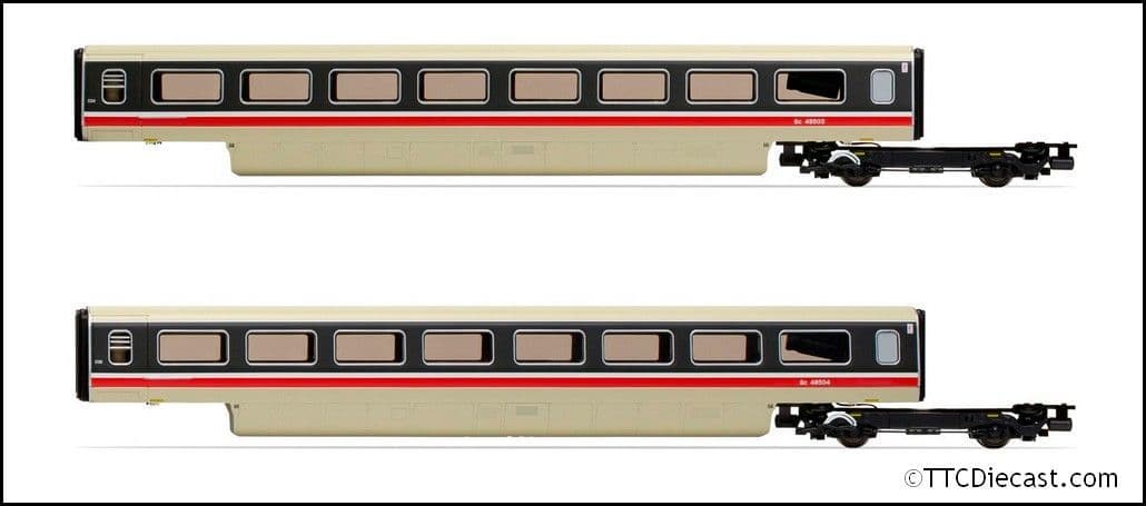 Hornby R40014 BR, Class 370 APT 2-car TF Coach Pack, 48503 + 48504 - Era 7, OO Gauge *LAST FEW*
