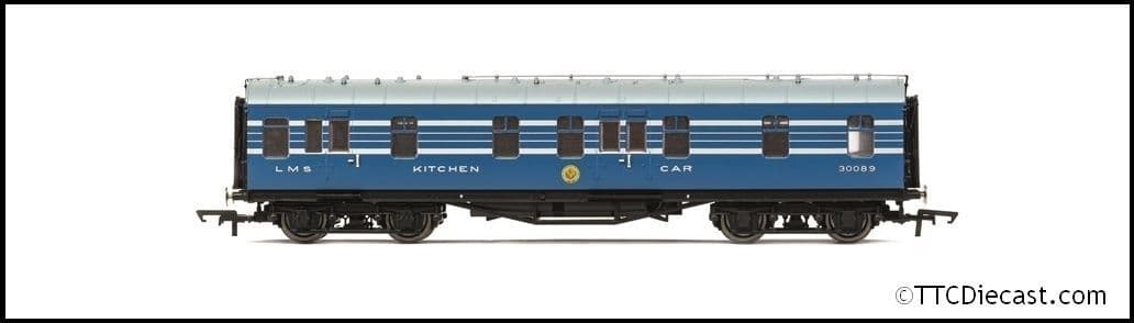 Hornby R40054A LMS, Stanier D1912 Coronation Scot 50' RK, 30089- Era 3 - OO Gauge LAST ONE