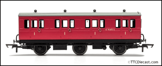 Hornby R40123 BR, 6 Wheel Coach, 1st Class, Fitted Lights, E41373 - Era 4 OO Gauge *LAST FEW*