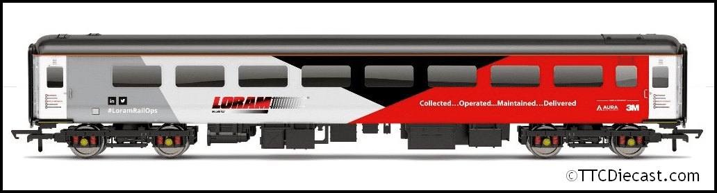 Hornby R40143 Loram, Mk2F SO, 6046 - Era 11, OO Gauge