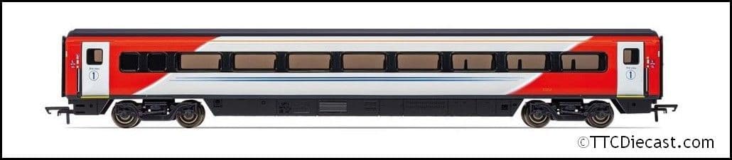 Hornby R40149 LNER, Mk4 Open First (Accessible Toilet), Coach L - Era 11