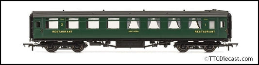 Hornby R40221 SR, Maunsell Dining Saloon Third, 7844 - Era 3 - OO Gauge