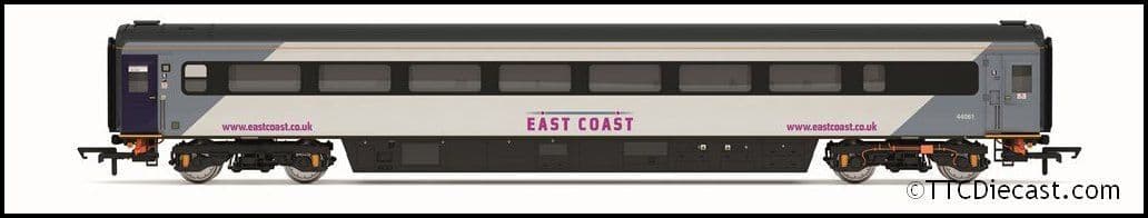 Hornby R40245 East Coast, Mk3 Trailer Guard Standard, 44061 - Era 10, OO Gauge *LAST FEW*